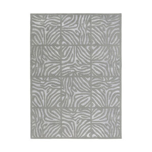 Modern Classics 132 X 96 inch Medium Gray/Light Gray Rugs, Wool