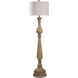 Tipton Farmhouse 66 inch 150.00 watt Taupe Washed/Beige Floor Lamp Portable Light