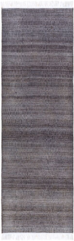 Lily 96 X 30 inch Medium Grey Rug, Runner