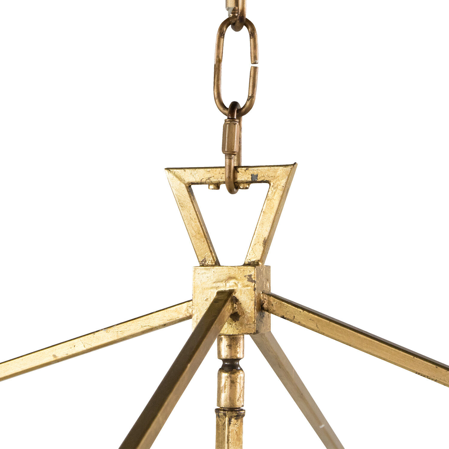 Adler 4 Light 24.25 inch Vintage Gold Chandelier Ceiling Light