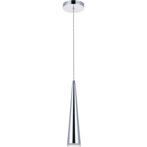 Fantasia LED 4.72 inch Chrome Pendant Ceiling Light
