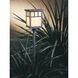 Huntington 12V 18 watt Verdigris Patina Landscape Light in White Opalescent, Empty