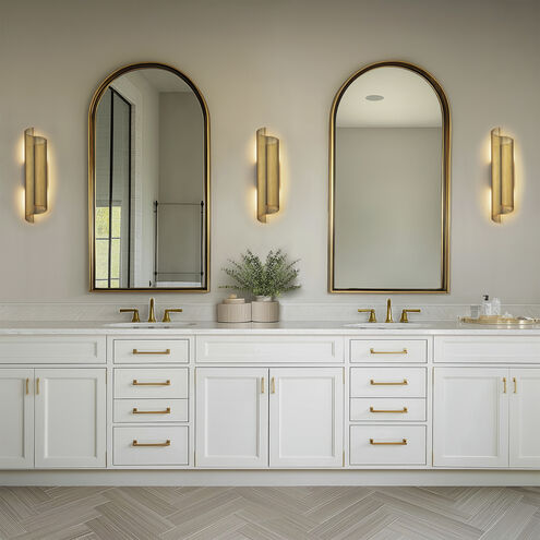 Pirouette Indoor Wall Lighting in 4000K, Brushed Nickel