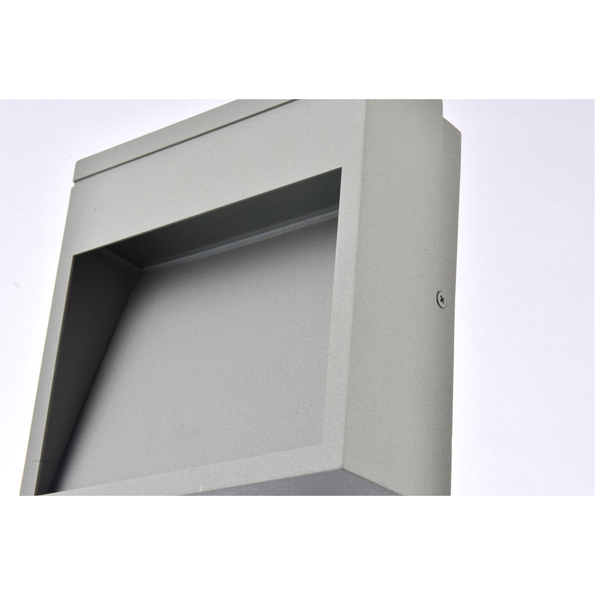 Raine 7 inch Silver Outdoor Wall Light