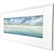 Marine Mist Blue and Green and White and Turquoise Framed Art