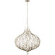 Bask 6 Light 26.5 inch Gold Dust Pendant Ceiling Light