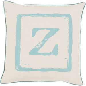 Big Kid Blocks 18 inch Khaki, Teal Pillow Kit