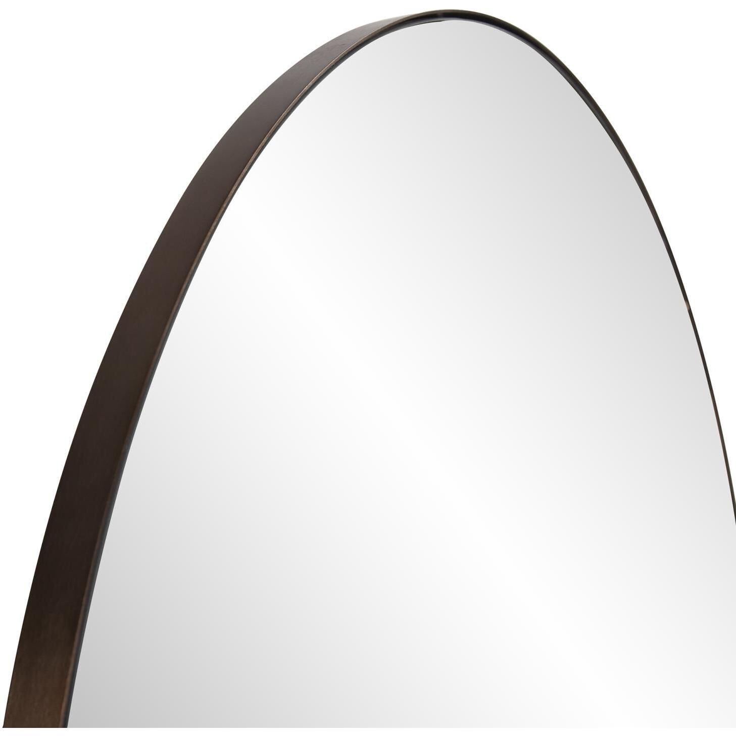 Van Buren 36 X 34 inch Brass Mirror