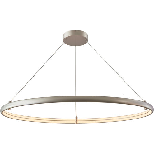 Sling LED 48 inch Titanium Silver Pendant Ceiling Light