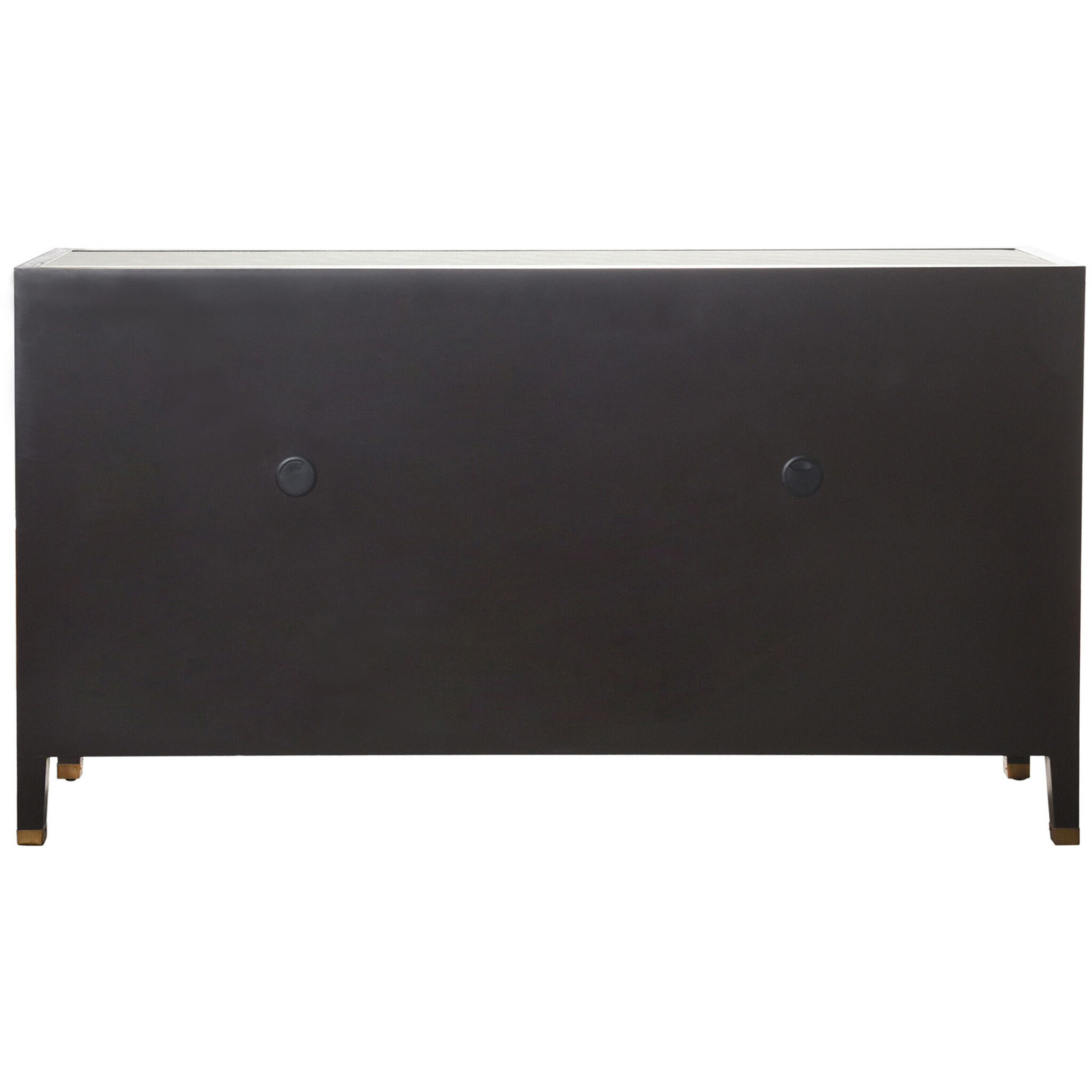 Dann Foley - Shagreen 70 inch Ivory and Gray Shagreen Sideboard
