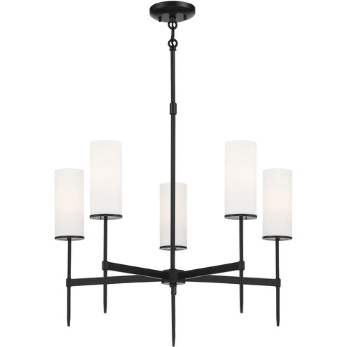 First Avenue 5 Light 26 inch Coal Chandelier Ceiling Light