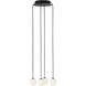 Sean Lavin Orbet LED 10.7 inch Nightshade Black Chandelier Ceiling Light