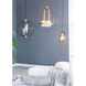 Carlos 3 Light 19.8 inch Black/Gold/Clear Chandelier Ceiling Light