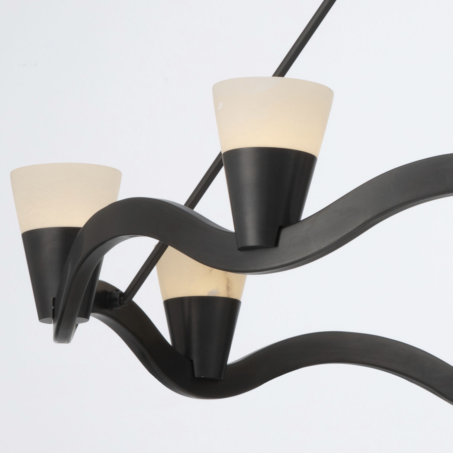 Vance 8 Light 39 inch Bronze Noir Chandelier Ceiling Light