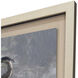 Heron at Guard II Blue and Green and Brown Framed Art