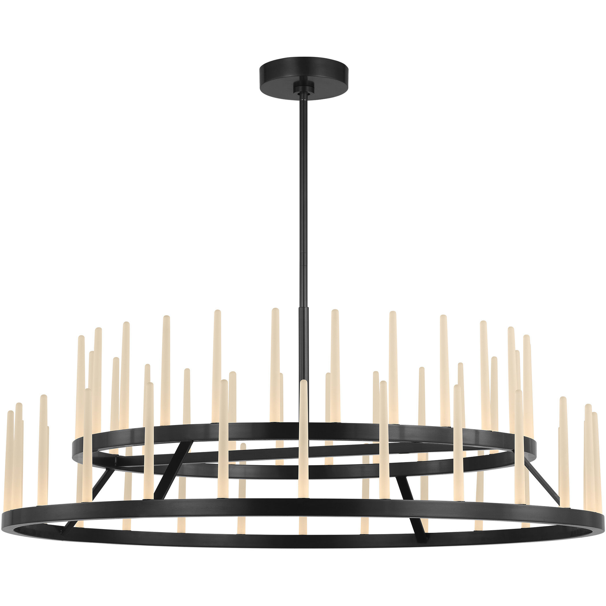 Sean Lavin Sagrada LED 49 inch Bronze Two-Tier Chandelier Ceiling Light