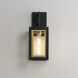 Neoclass 1 Light 15.75 inch Black and Gold Outdoor Wall Mount