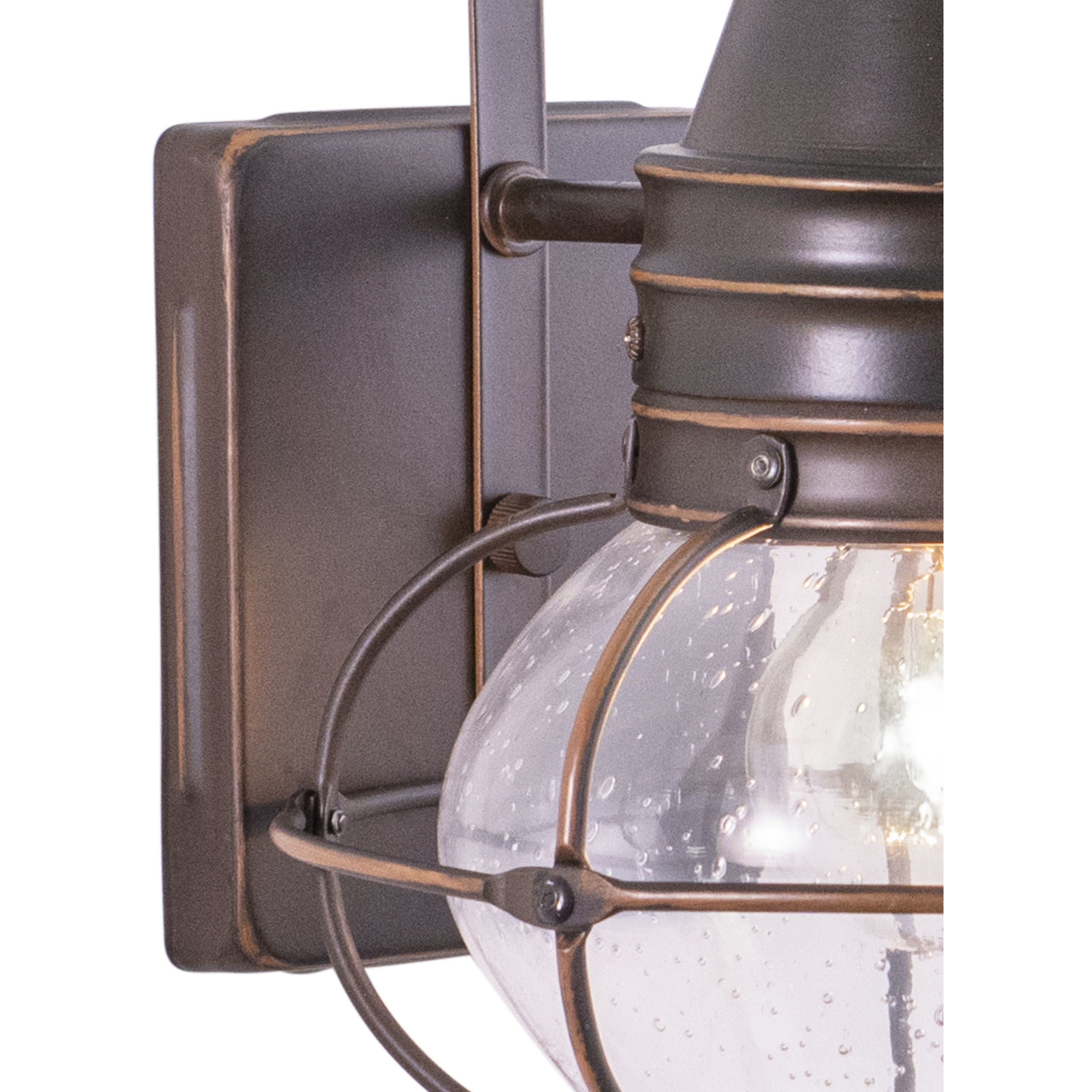 Chatham LED 13.5 inch Burnished Bronze Outdoor Wall