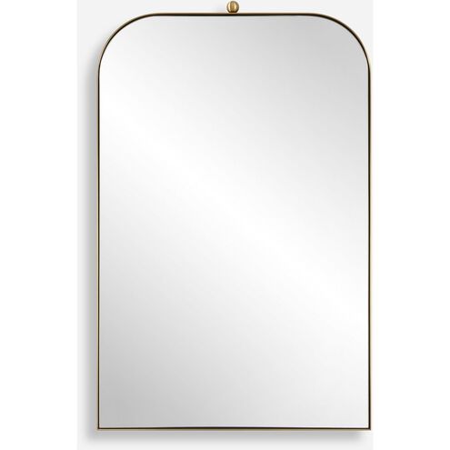 Cassidy 33 X 21 inch Plated Brass Mirror