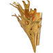 Formby 1 Light 13.5 inch Gold Leaf Wall Sconce Wall Light, Marjorie Skouras Collection