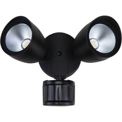 MSL Series LED 7 inch Black Outdoor Motion Security Light