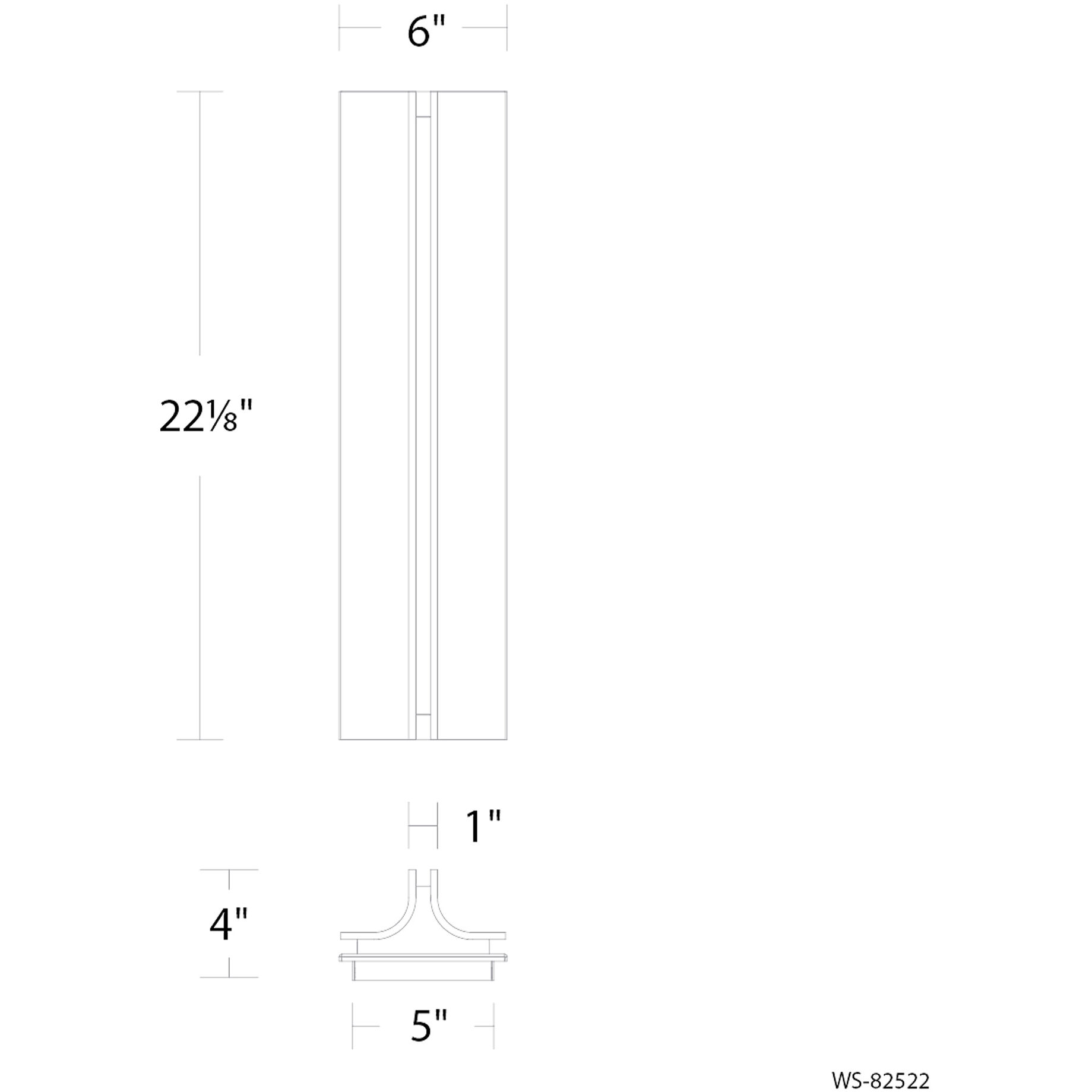 Strait Indoor Wall Lighting in 3000K