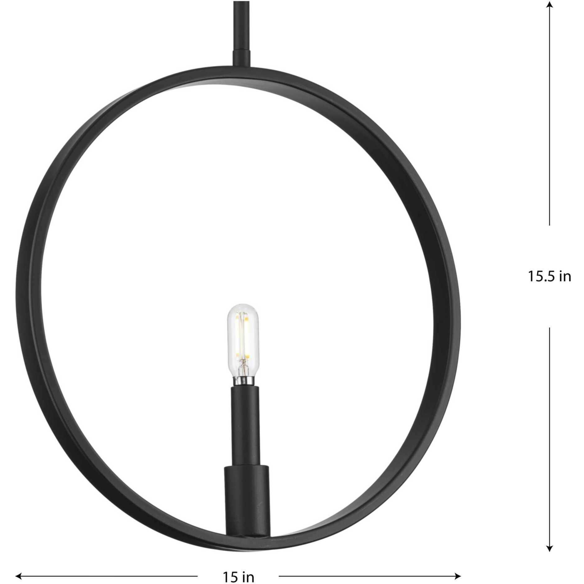 Breckenridge 1 Light 1.37 inch Matte Black Pendant Ceiling Light, Design Series