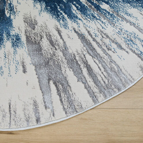 Darica Blue Rug in 5 Round