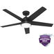 Skyflow 52 inch Matte Black Outdoor Ceiling Fan