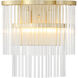 Azura 2 Light 12.13 inch Heirloom Brass Wall Sconce Wall Light