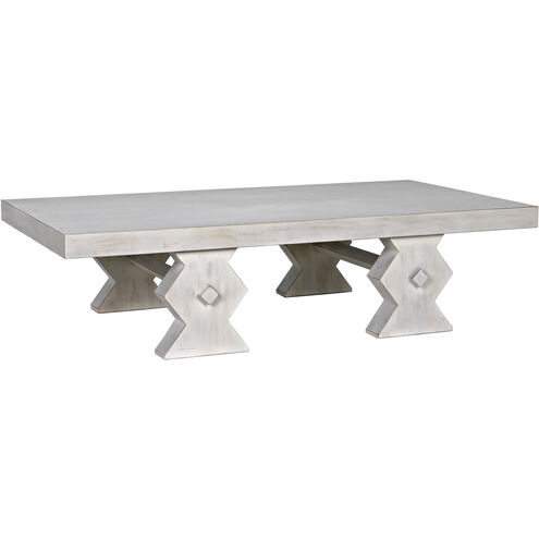 Suzu 70 X 38 inch White Wash Coffee Table