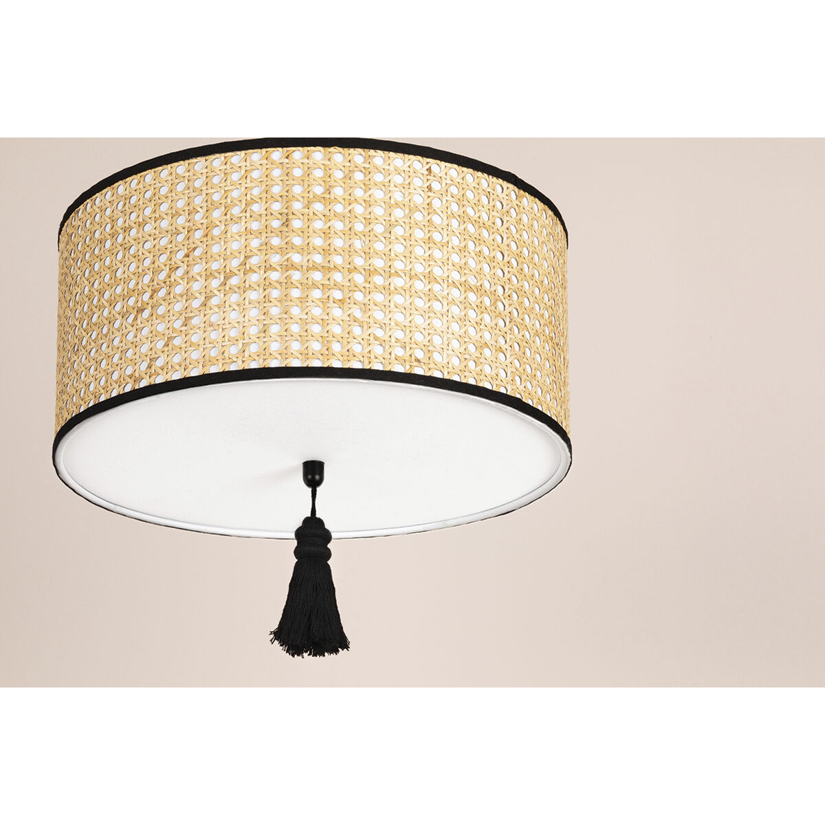 Dolores 2 Light 15 inch Soft Black Flush Mount Ceiling Light