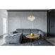 Mila 5 Light 20 inch Brass Pendant Ceiling Light