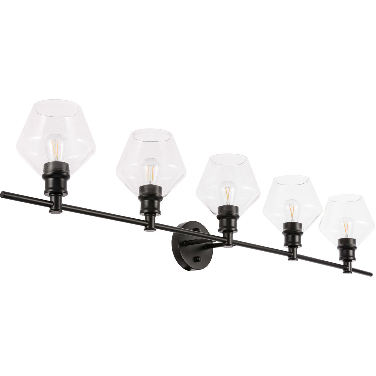 Rochester 5 Light 47 inch Black Wall sconce Wall Light