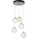 Fritz 5 Light 15.4 inch Sterling Pendant Ceiling Light