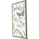 Florals Collection Blue Framed Art