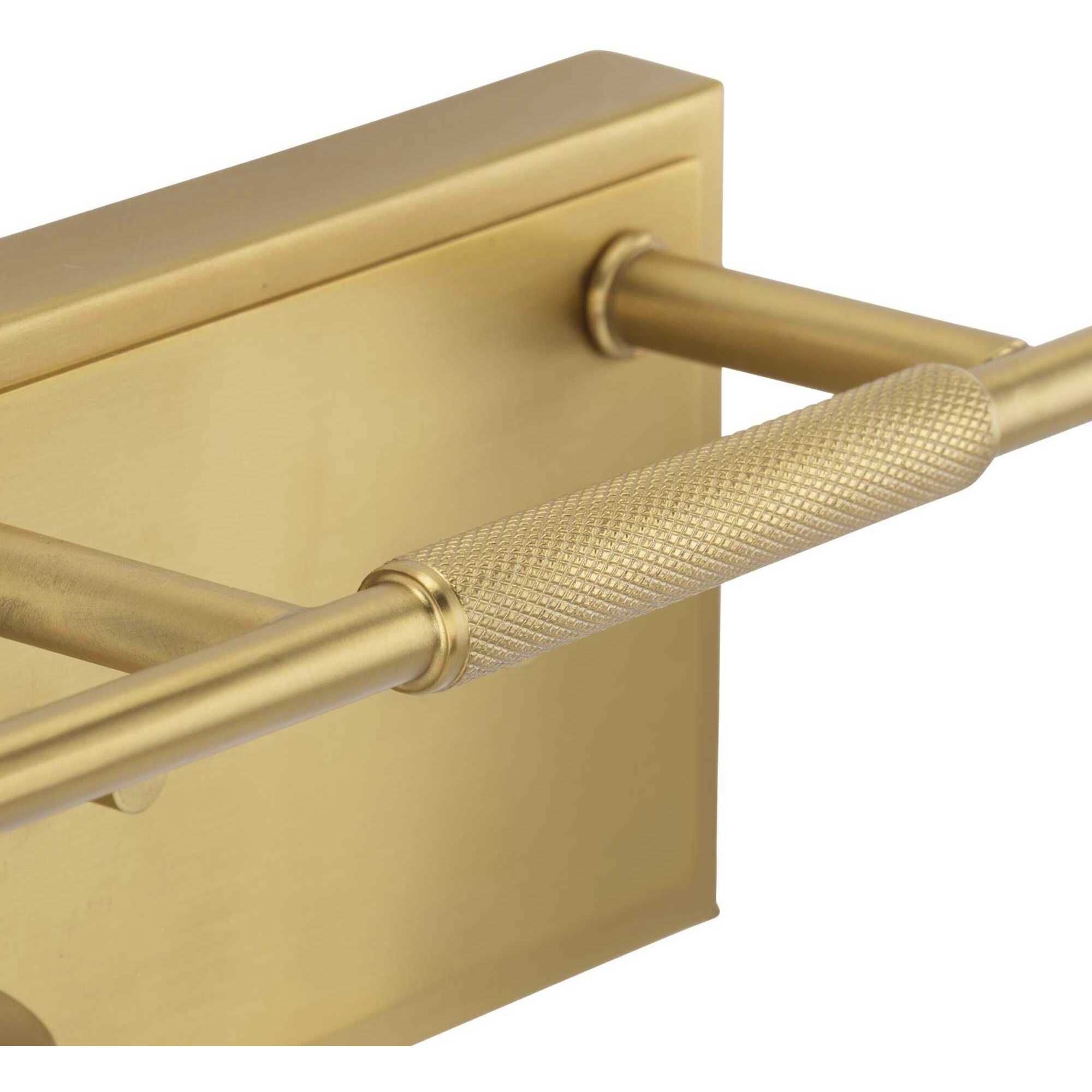 Spenser 4 Light 32.87 inch Brushed Gold Vanity Light Wall Light