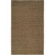 Windsor 132 X 96 inch Dark Brown, Khaki Rug