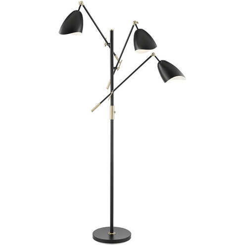 Tanko 68 inch 40.00 watt Black Floor Lamp Portable Light