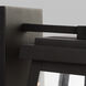 Founders 1 Light 18 inch Black Outdoor Wall Lantern