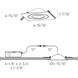 Pivot White Directional Recessed Light