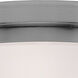 Stratus 3 Light 15.5 inch Brushed Nickel Ceiling Mount or Wall Mount Wall Light