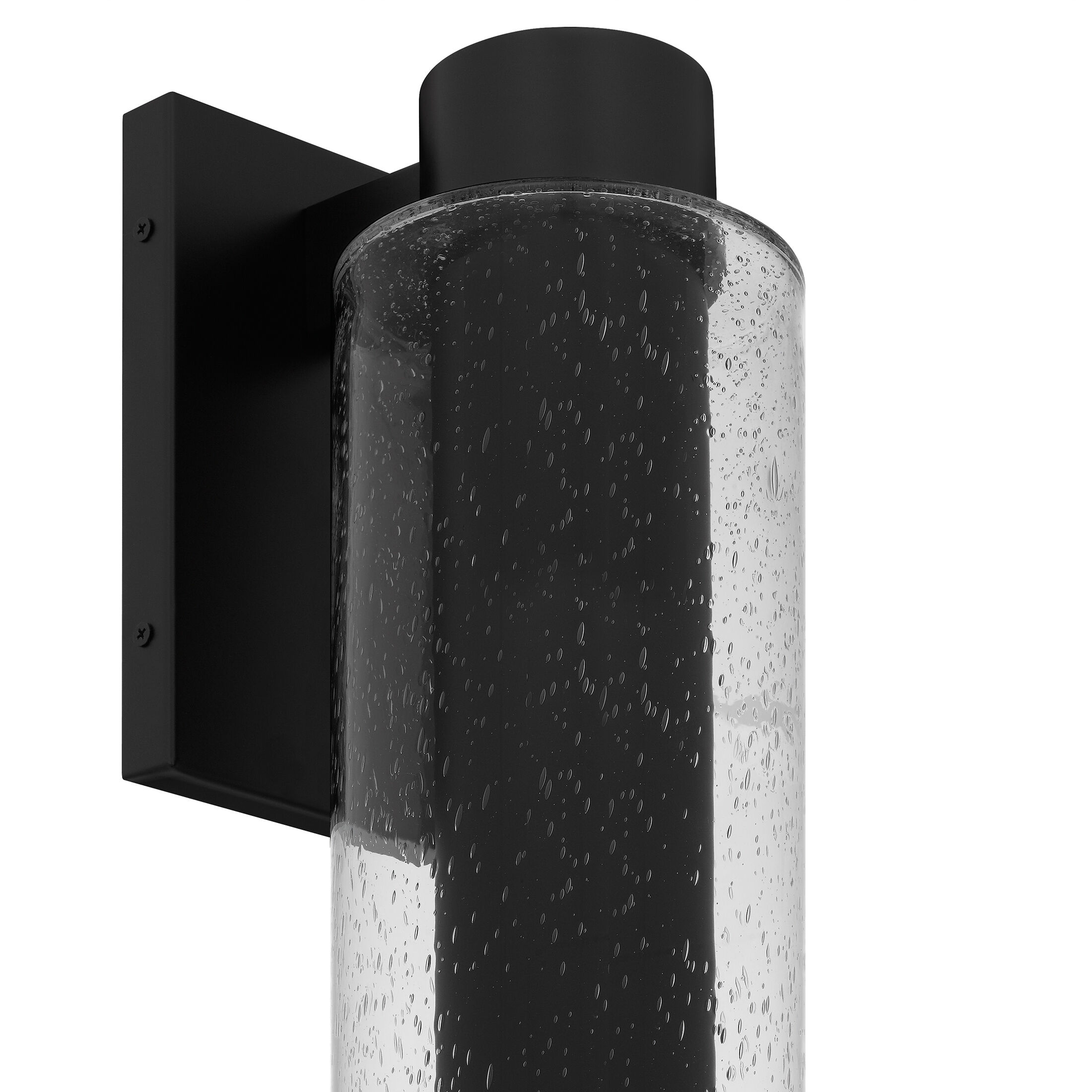 Sawyer LED 19.75 inch Matte Black Outdoor Wall Lantern, Large