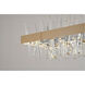 Canada LED 14 inch Gold LED Chandelier Ceiling Light