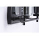 Adley 2 Light 14 inch Matte Black Bath Vanity Wall Light
