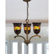 Springdale 3 Light 18 inch Antique Golden Bronze Chandelier Ceiling Light