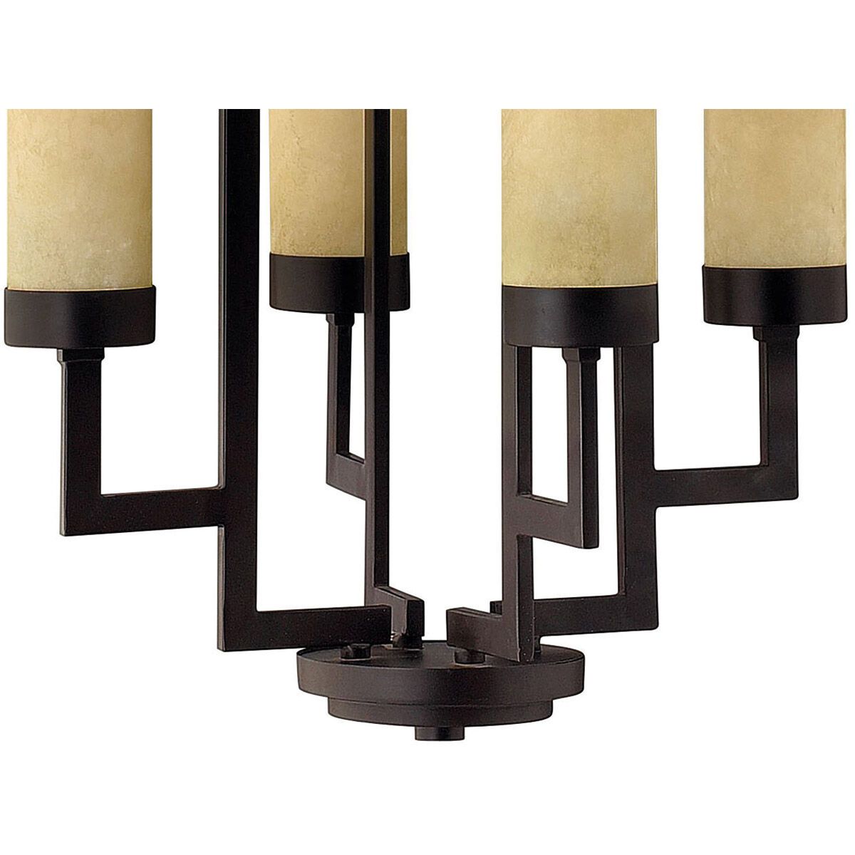 Cordillera 8 Light 19 inch Rustic Iron Foyer Light Ceiling Light