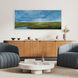 Dusk Approaching Blue and Green and Multi and Rust Canvas