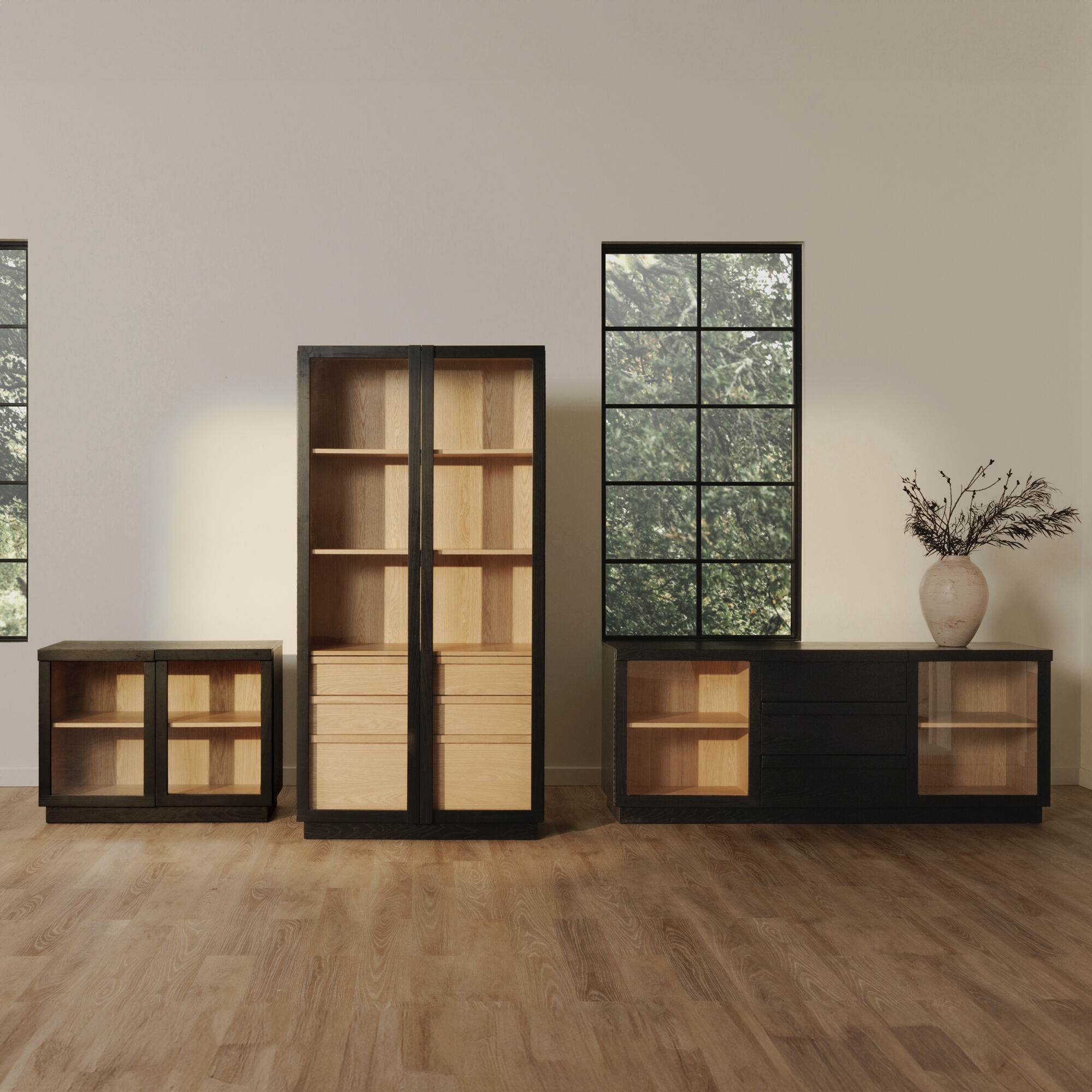 Charlotte Multicolor Tall Cabinet