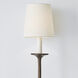 Julie Neill Catina LED 6.25 inch Antique Bronze Leaf Tail Sconce Wall Light, Large